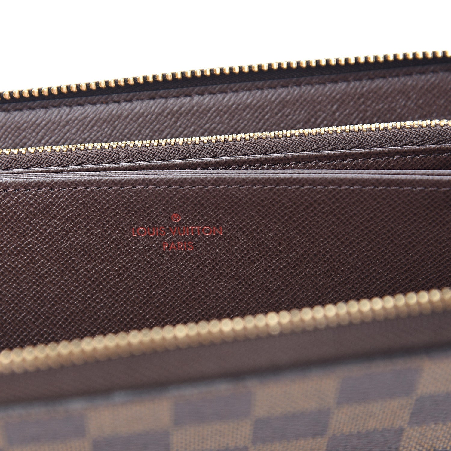 Louis Vuitton Damier Ebene Zippy Wallet 5 of 6