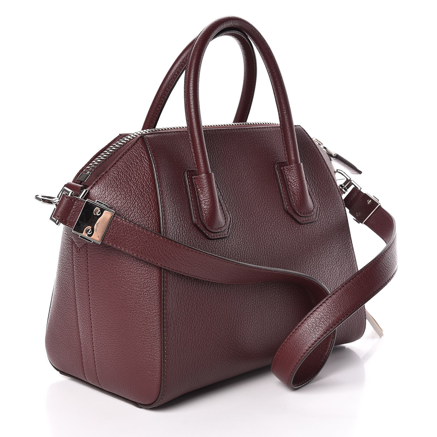 Givenchy Sugar Goatskin Small Antigona Oxblood 3 of 10