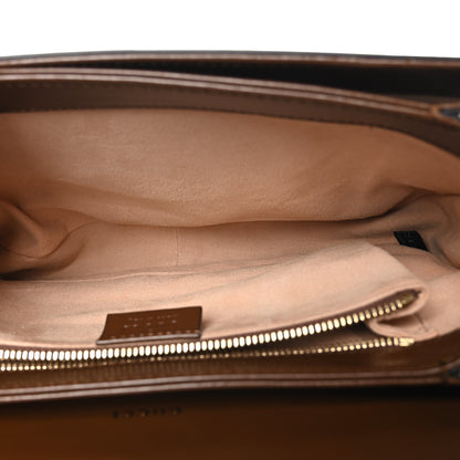 Gucci Azalea Calfskin Horsebit 1955 Shoulder Bag Brown Sugar 5 of 12