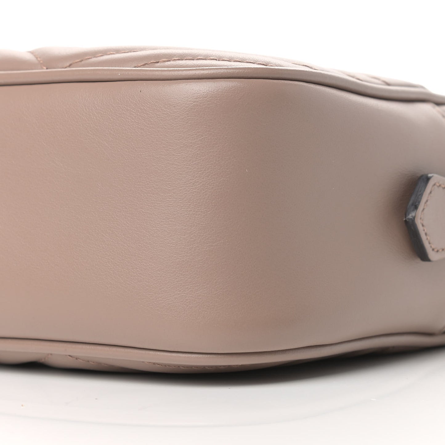 Calfskin Matelasse Small GG Marmont Chain Shoulder Bag Porcelain Rose