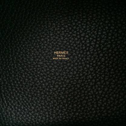 Hermes Taurillon Clemence Picotin Lock 22 MM Black 6 of 10