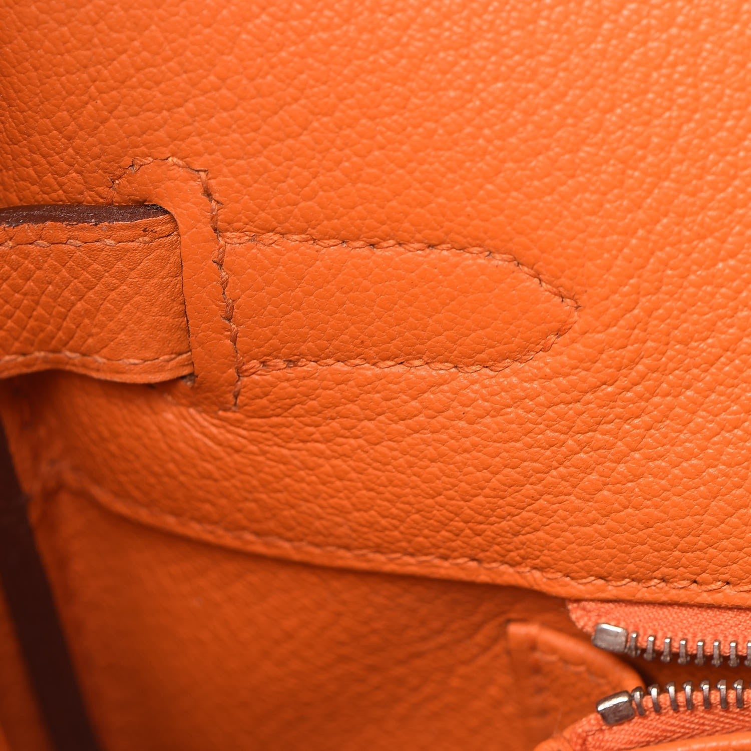 Hermes Epsom Birkin 35 Orange 29 of 38