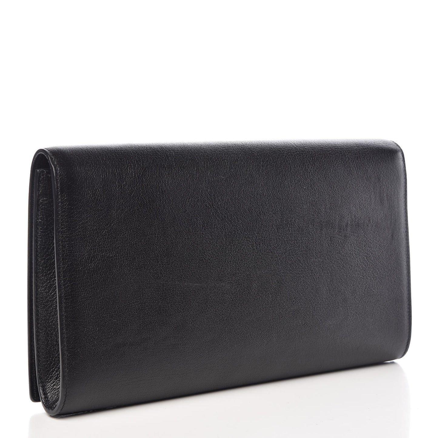 Calfskin Monogram Large Belle De Jour Clutch Black
