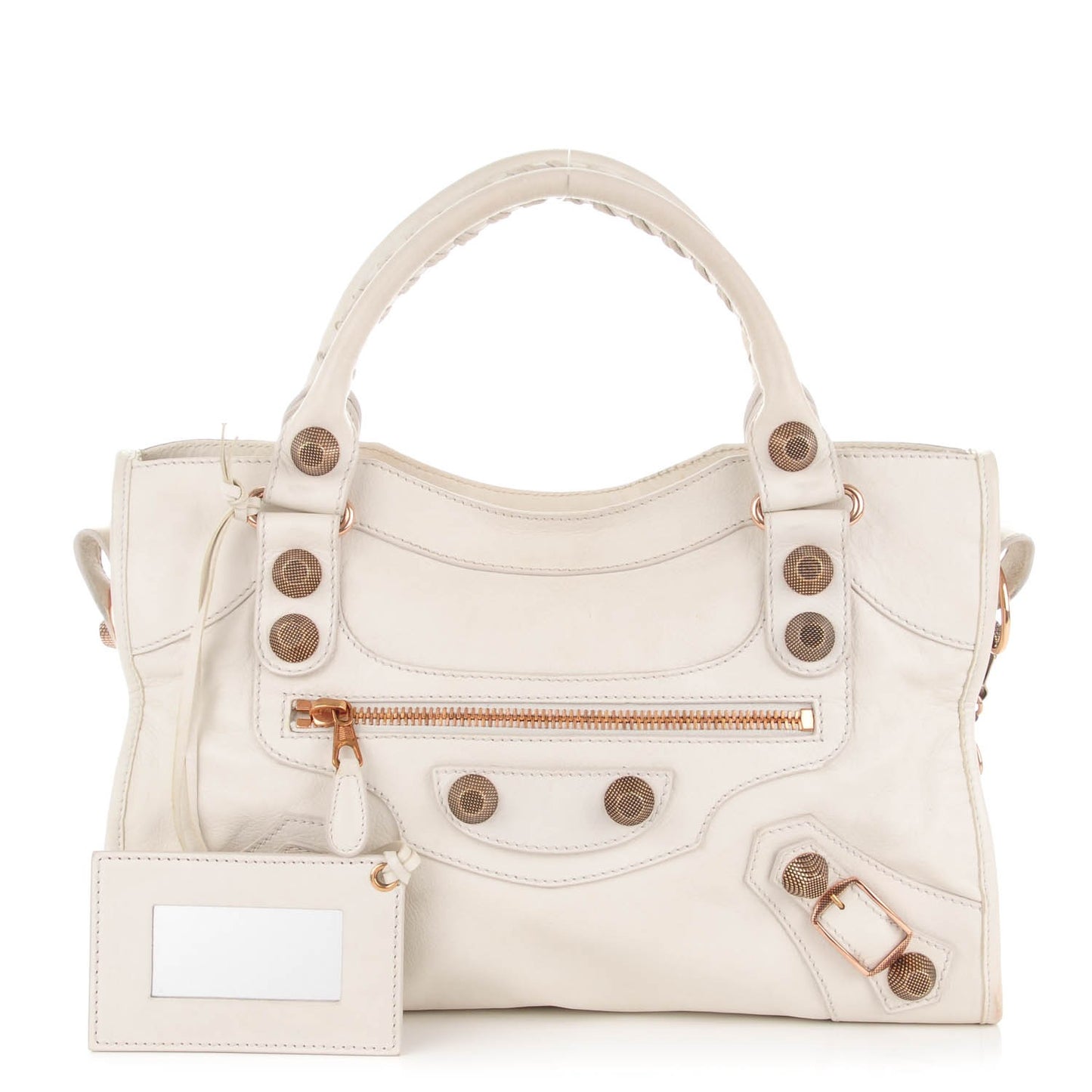 Agneau Giant 21 Rose Gold Hardware City White Light