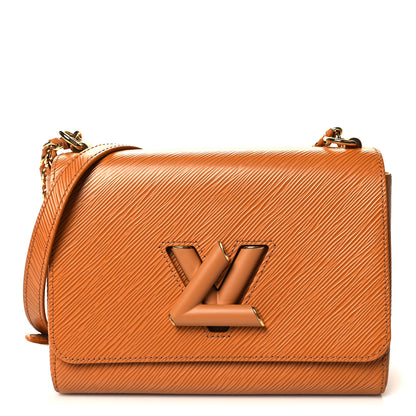 Louis Vuitton Epi Twist Shoulder Bag MM Gold Miel 1 of 9