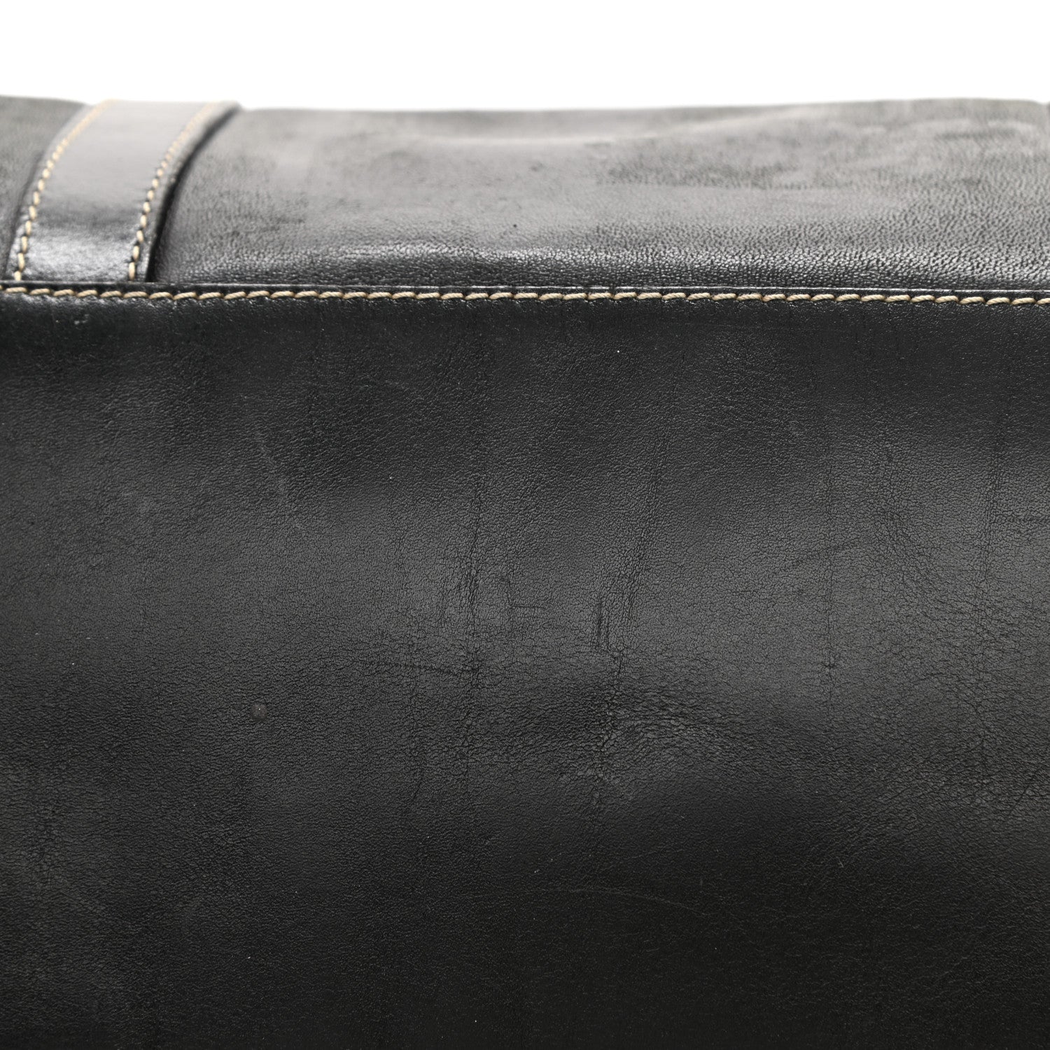 Prada Soft Calfskin Tote Black 10 of 14