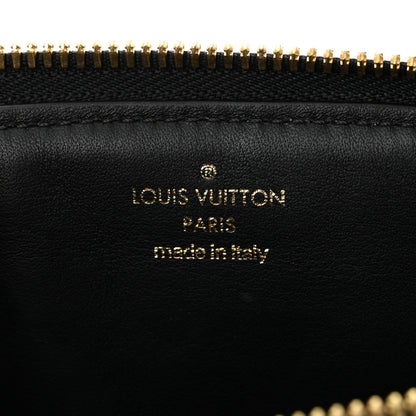 Louis Vuitton Canvas Calfskin Wild Animal Print City Steamer MM Black 6 of 12