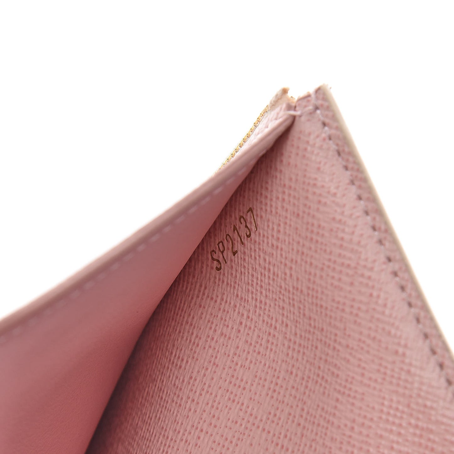 Damier Azur Victorine Wallet Rose Ballerine