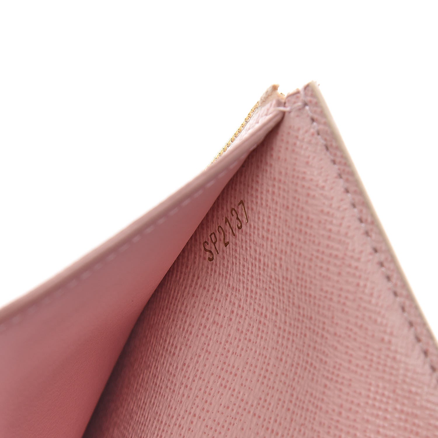 Louis Vuitton Damier Azur Victorine Wallet Rose Ballerine 7 of 8
