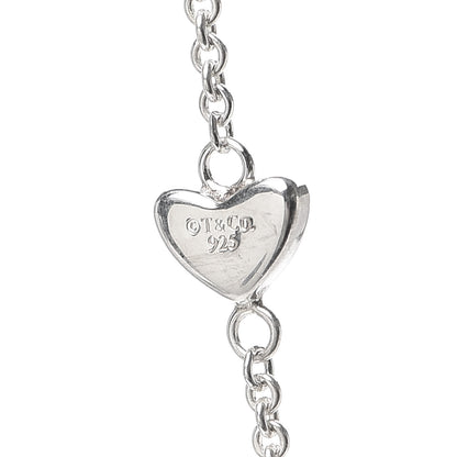 Tiffany Sterling Silver Heart Lariat Necklace 5 of 5