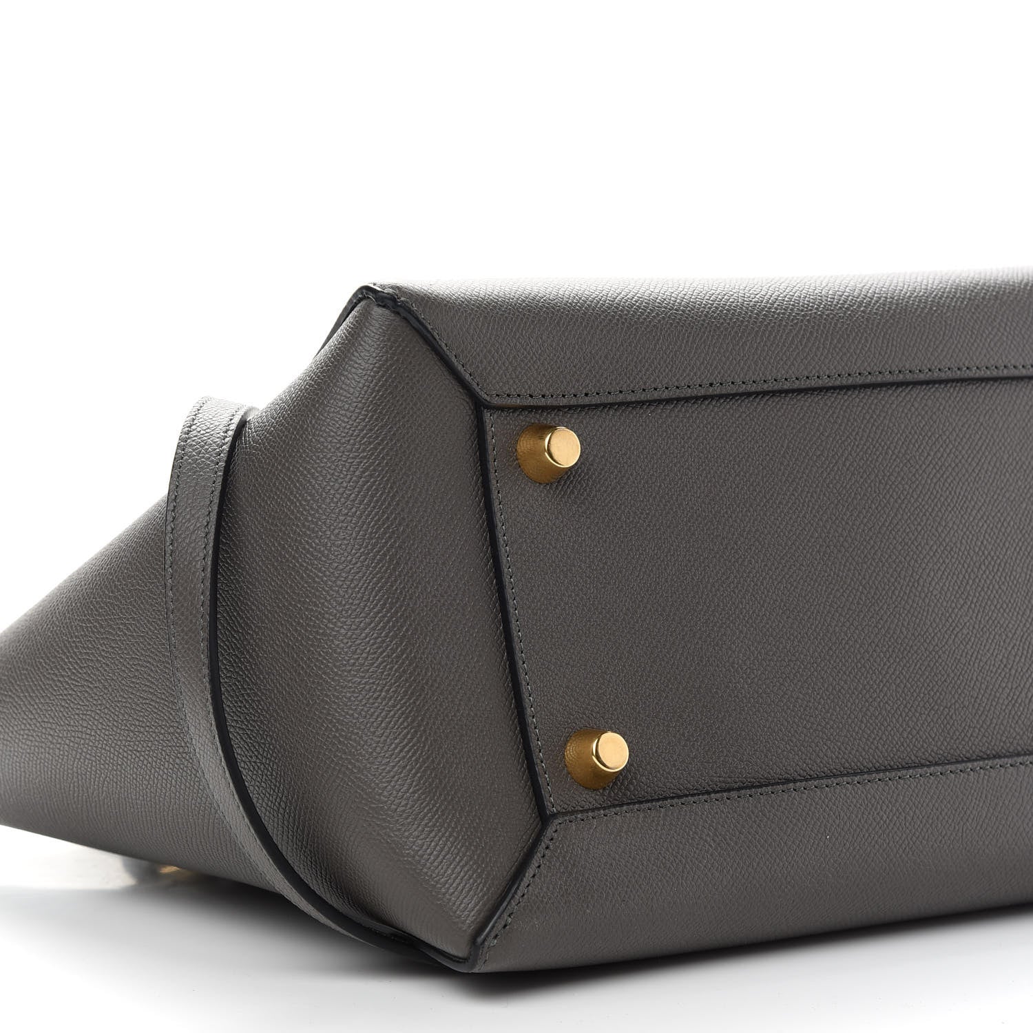Celine Grained Calfskin Mini Belt Bag Grey 8 of 9