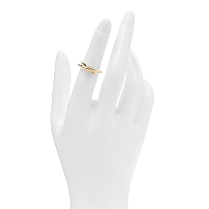Tiffany 18K Yellow Gold Knot Ring 49 4.75 2 of 5