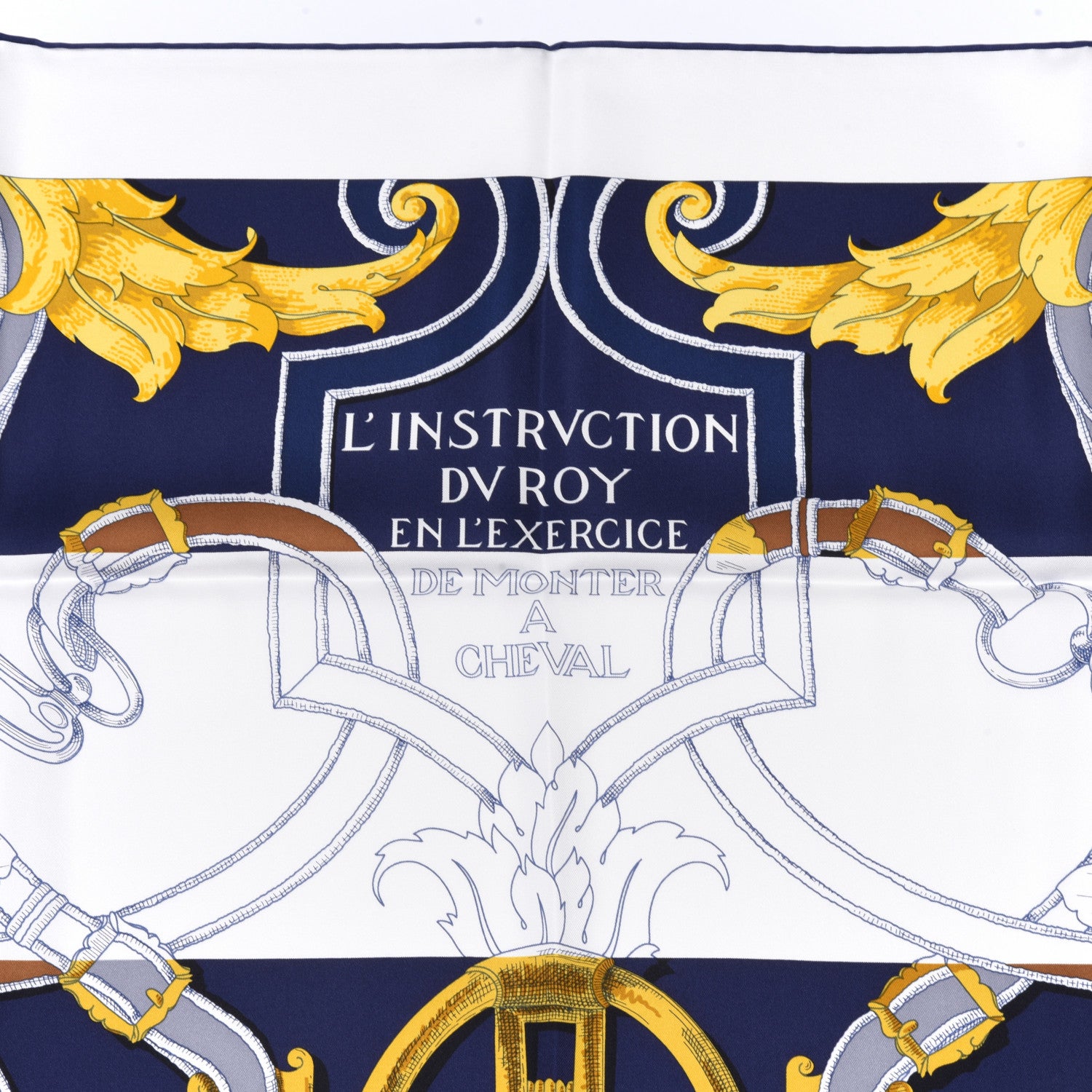 Hermes L'Instruction Du Roy Bayadere Scarf 90 6 of 6