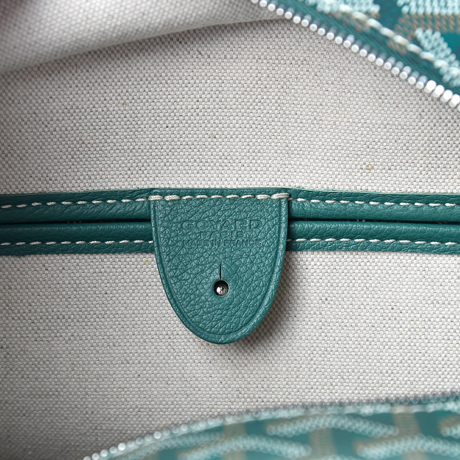 Goyard Goyardine Artois PM Green 6 of 15