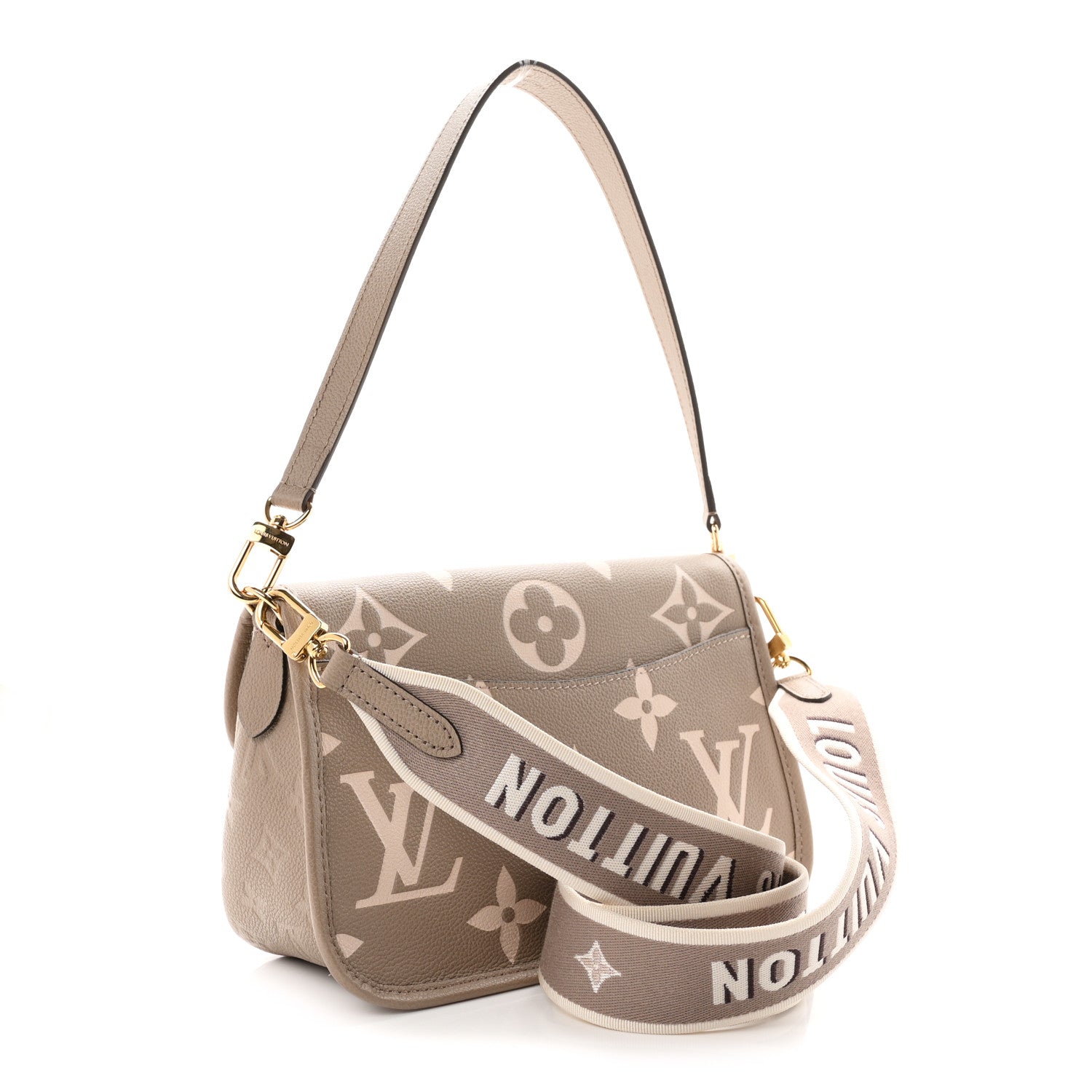 Louis Vuitton Empreinte Monogram Giant Diane Tourterelle Creme 3 of 10