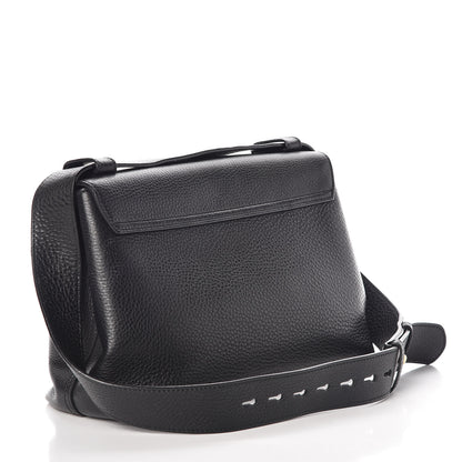 Gucci Cellarius Calfskin GG Marmont Shoulder Bag Black 3 of 9