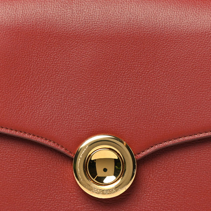 Loro Piana Grained Calfskin Small Ghiera Bag Deep Kummel 7 of 9
