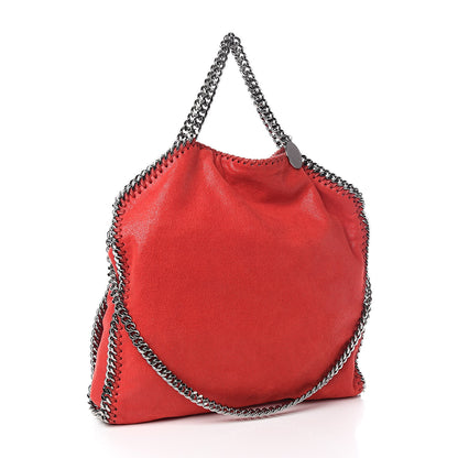 Stella McCartney Shaggy Deer Falabella Fold Over Tote Flame 4 of 11
