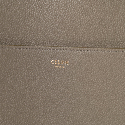 Celine Soft Grained Calfskin Sangle Bucket Bag Taupe 6 of 15