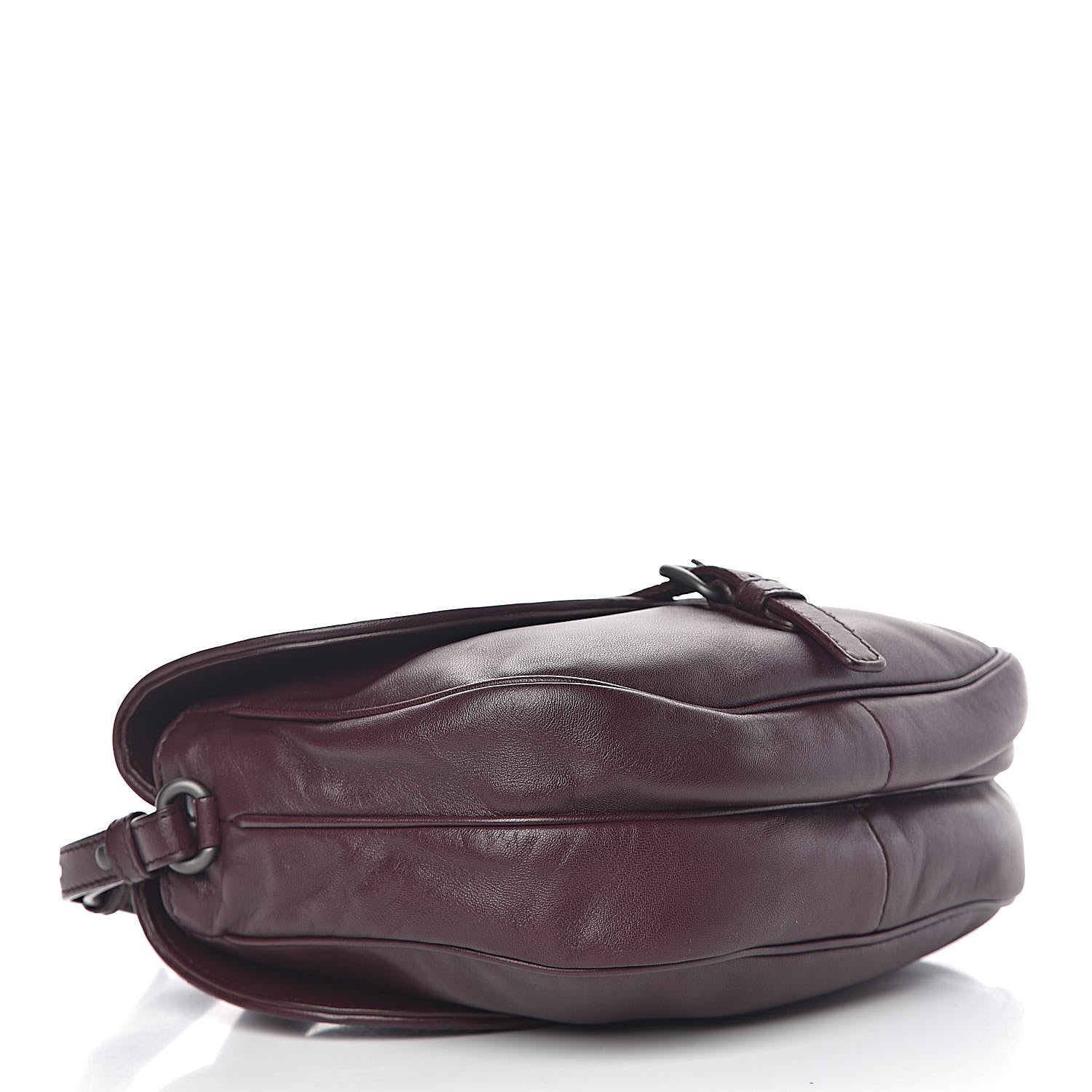 Bottega Veneta Nappa Intrecciato Double Sided Crossbody Bag Aubergine 4 of 13