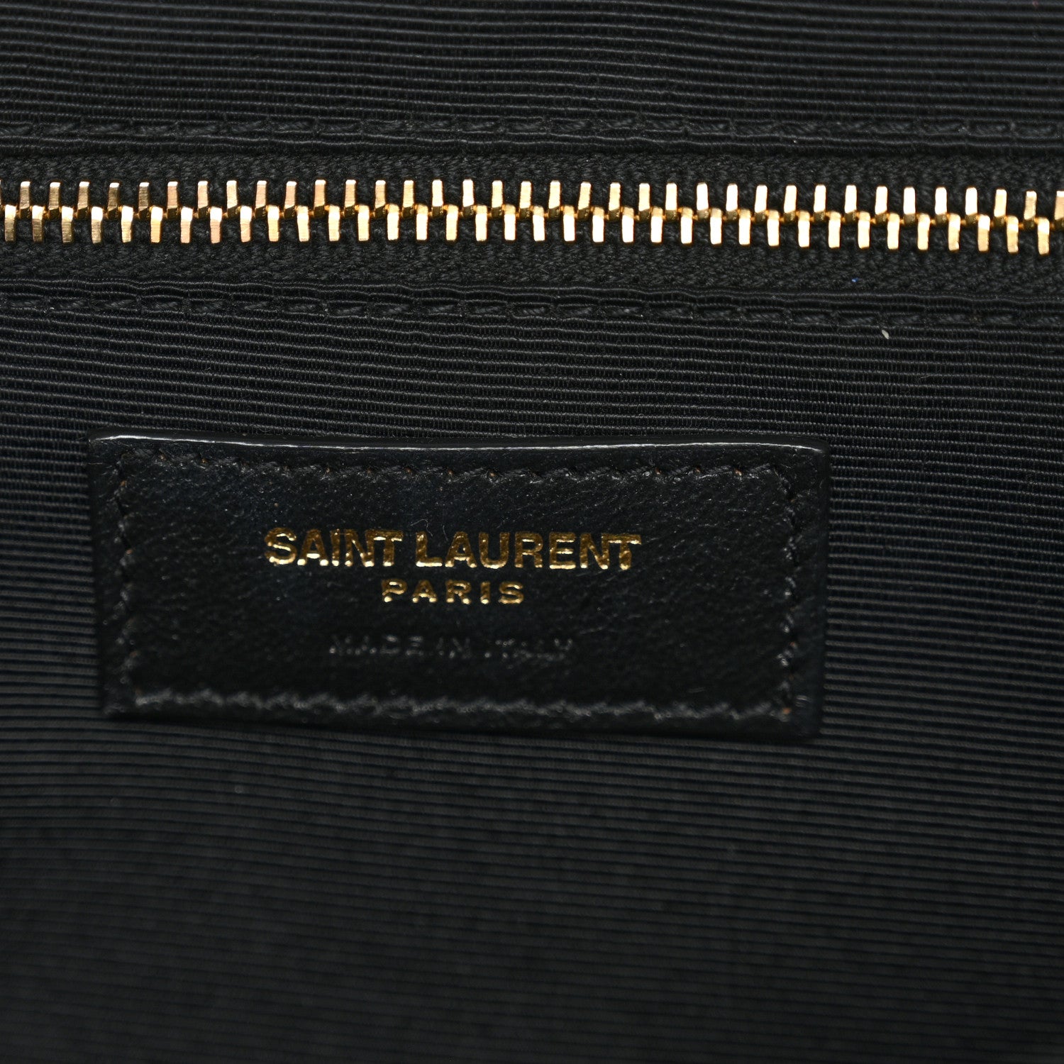 Saint Laurent Grain De Poudre Textured Mixed Matelasse Large Triquilt Monogram Satchel Storm Storm 5 of 10