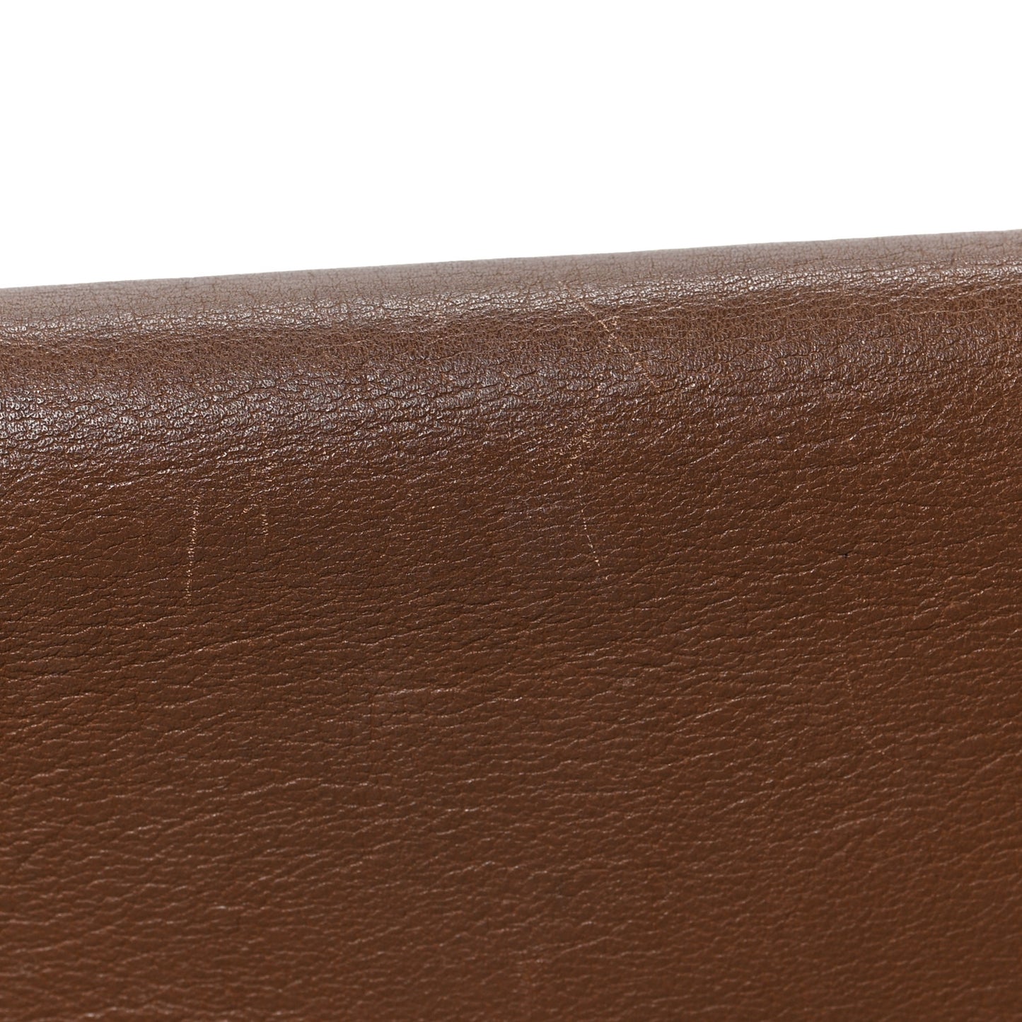 Calfskin Suede Medium Tri-Color Trapeze Terracotta