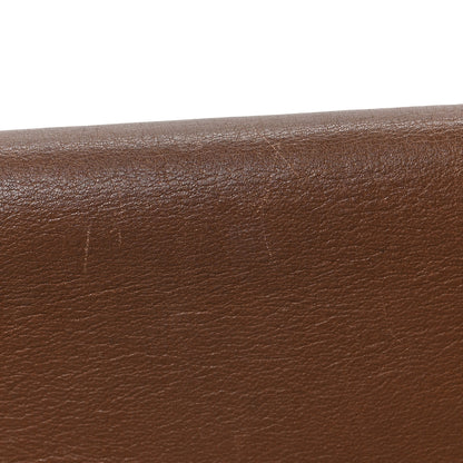 Celine Calfskin Suede Medium Tri-Color Trapeze Terracotta 7 of 11