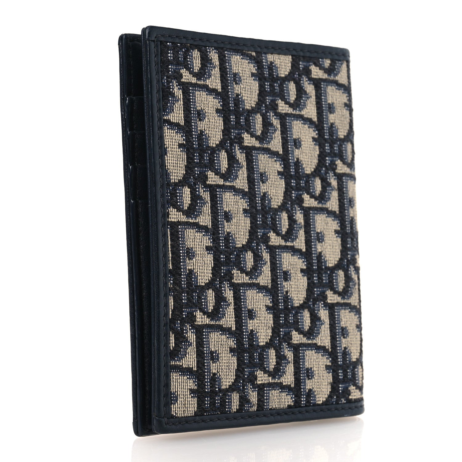 【期間限定値下げ】Dior 30Montaigne パスポート ケース Christian Dior Oblique 30 Montaigne Passport Holder Blue 1828597