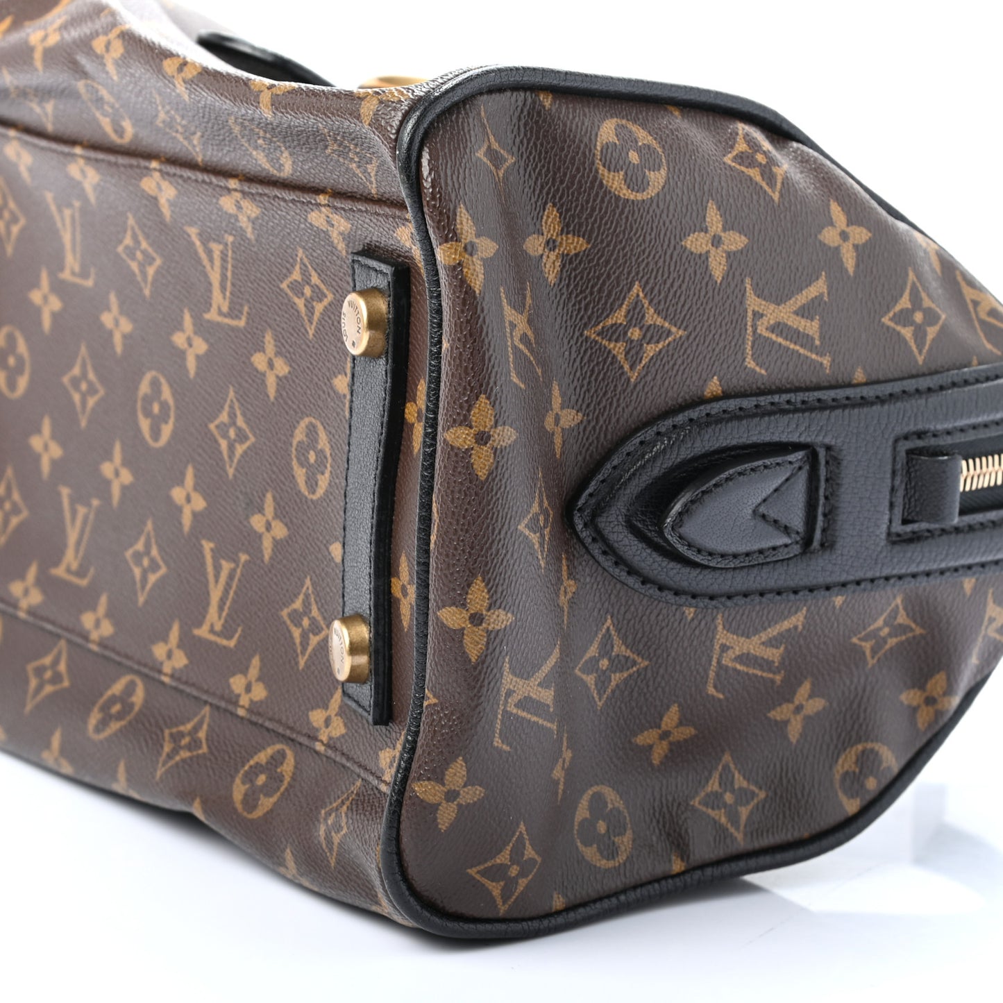 Monogram Golden Arrow Speedy Black