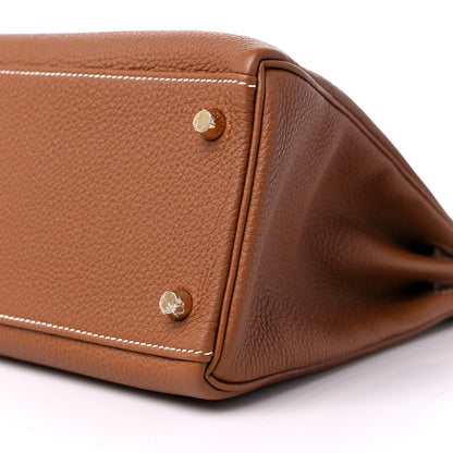 Hermes Togo Kelly Retourne 32 Gold 9 of 9