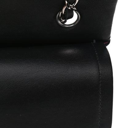 Chanel Lambskin Quilted Small Double Flap Black 8 of 11