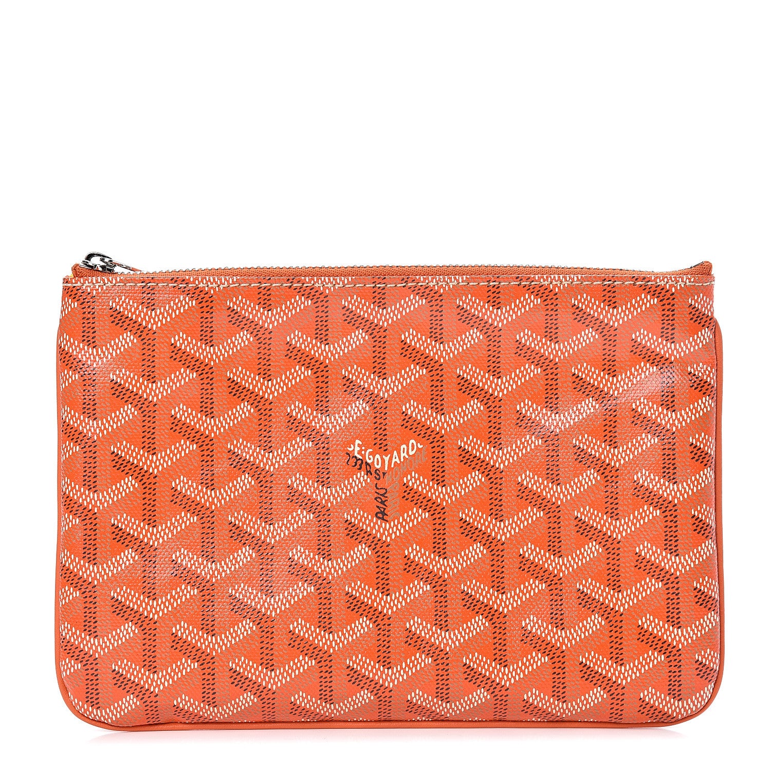 Goyard Goyardine Senat Pochette PM Orange 1 of 9