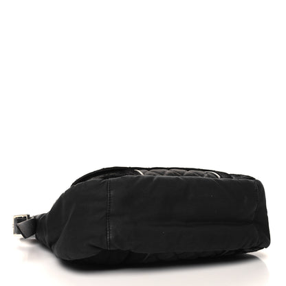 Chanel Canvas Pony Hair Quilted Sport CC Messenger Black 4 of 12