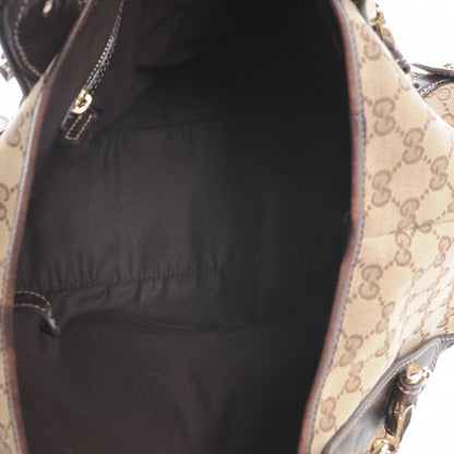Gucci Monogram Small Pelham Tote Ebony 5 of 7