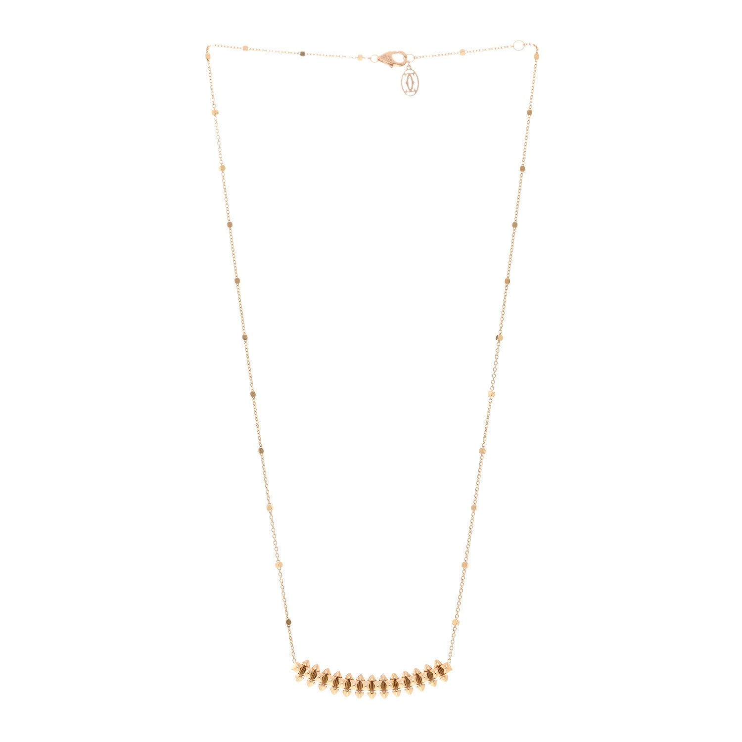 Cartier 18K Pink Gold Small Clash de Cartier Necklace 3 of 5