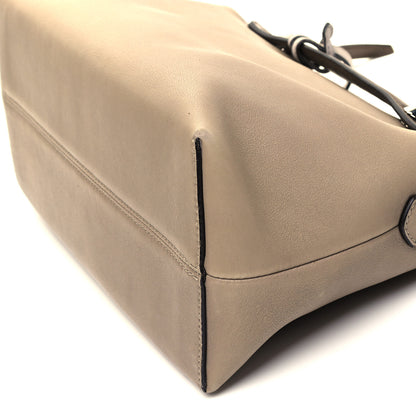 Fendi Vitello Dolce Medium By The Way Boston Bag Tortora Seppia 8 of 8
