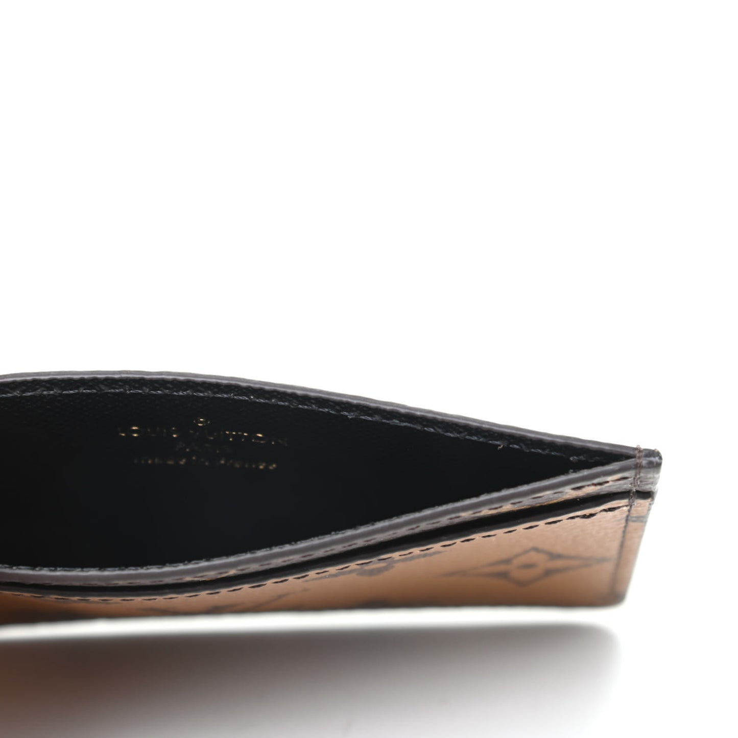 Reverse Monogram Card Holder