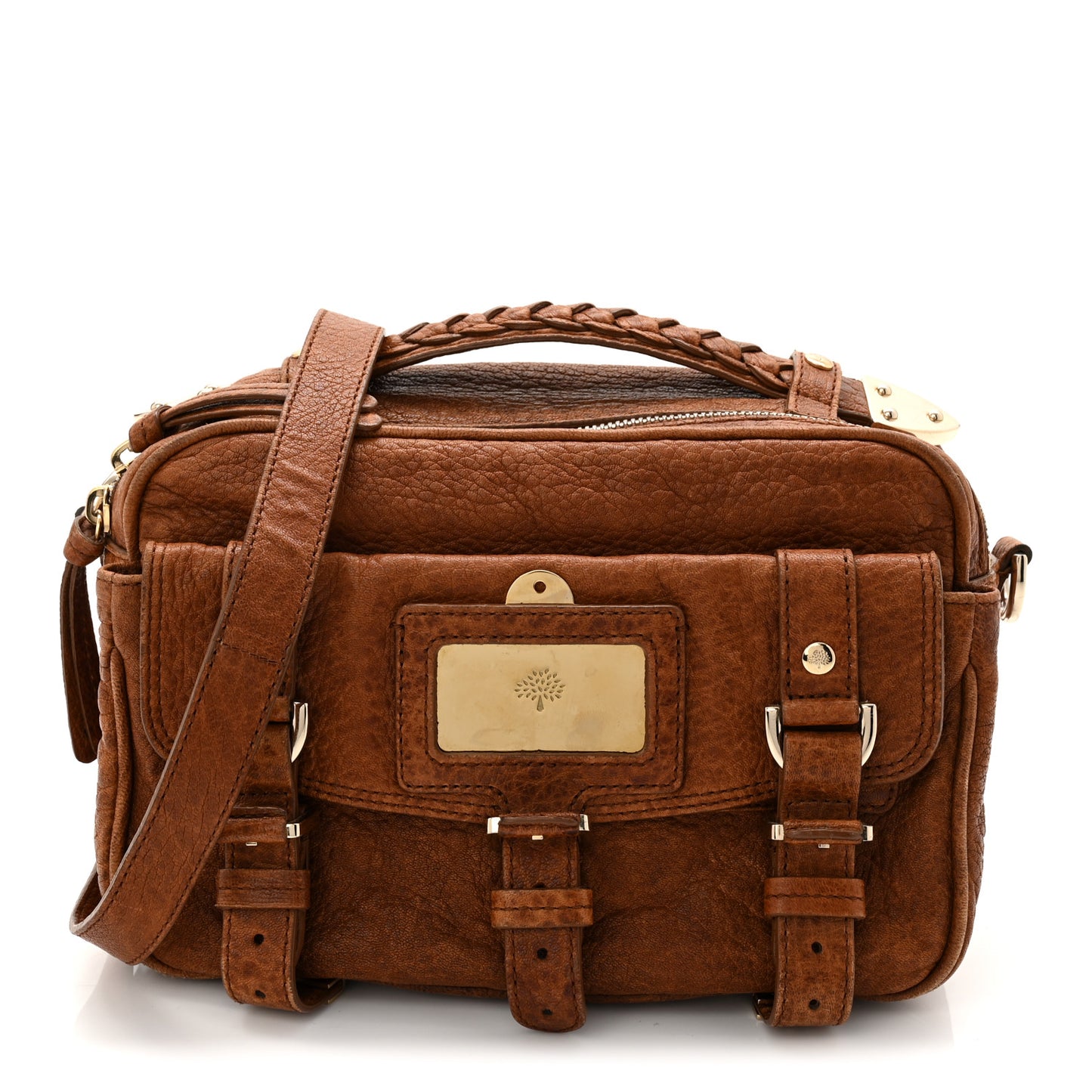 Lambskin Camera Bag Oak