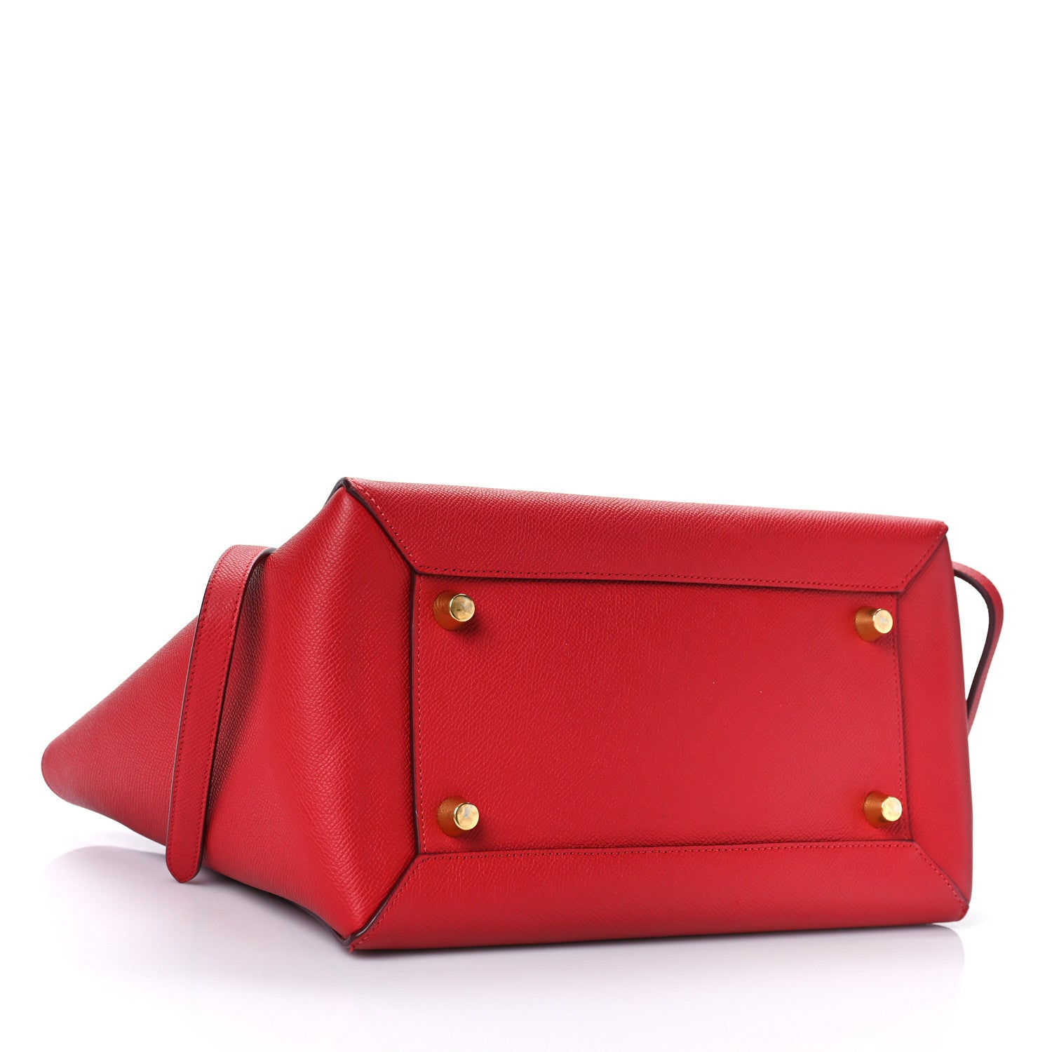 Celine Grained Calfskin Mini Belt Bag Coquelicot 4 of 9