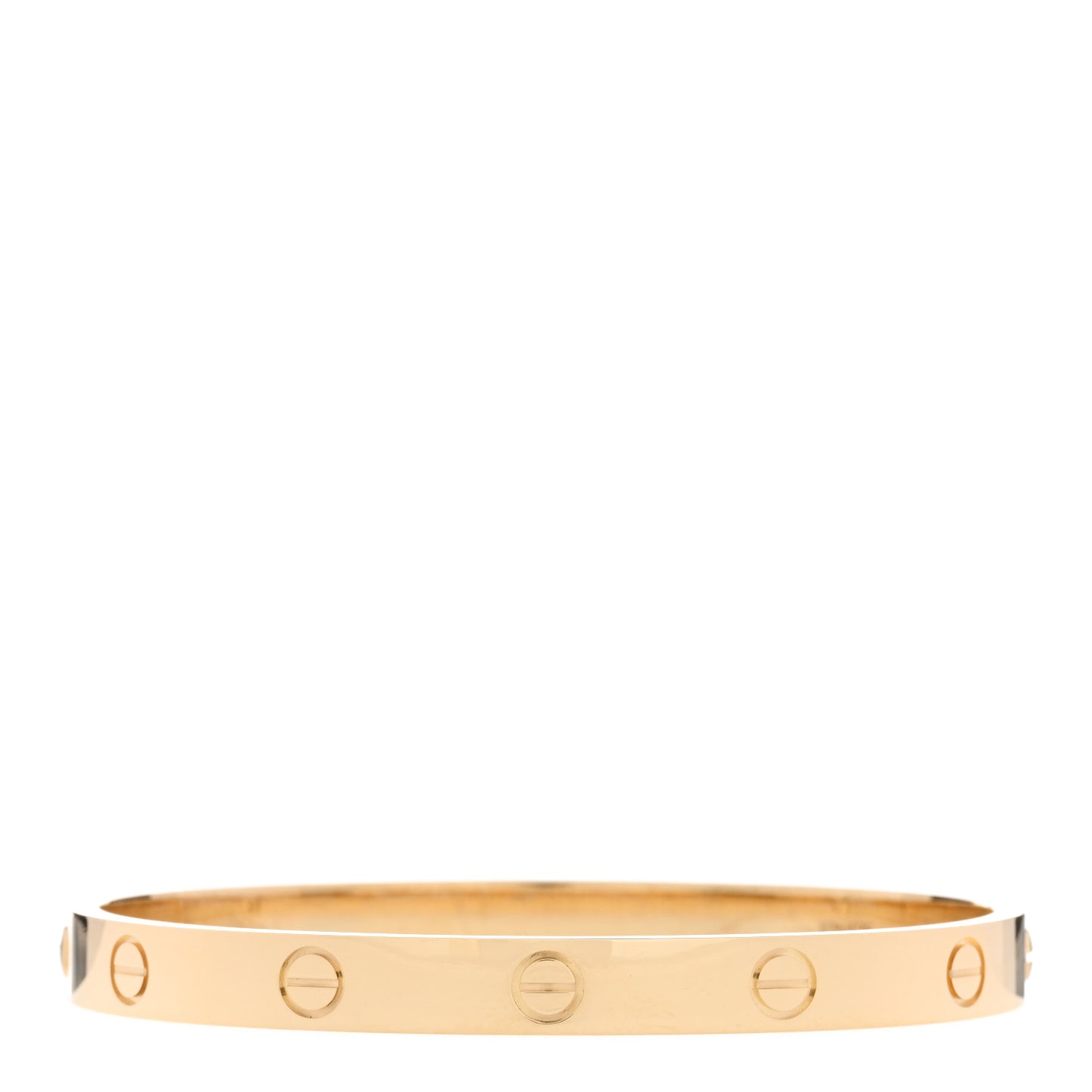 18K Yellow Gold LOVE Bracelet 17