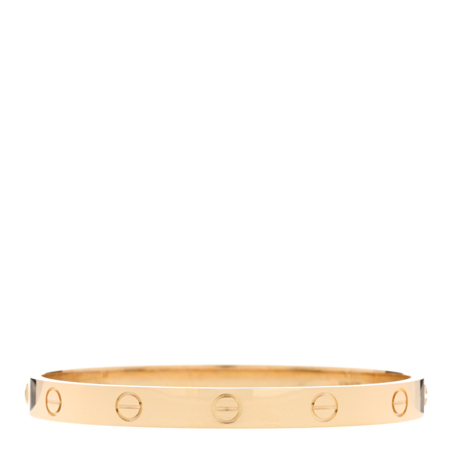 Cartier 18K Yellow Gold LOVE Bracelet 17 2 of 8