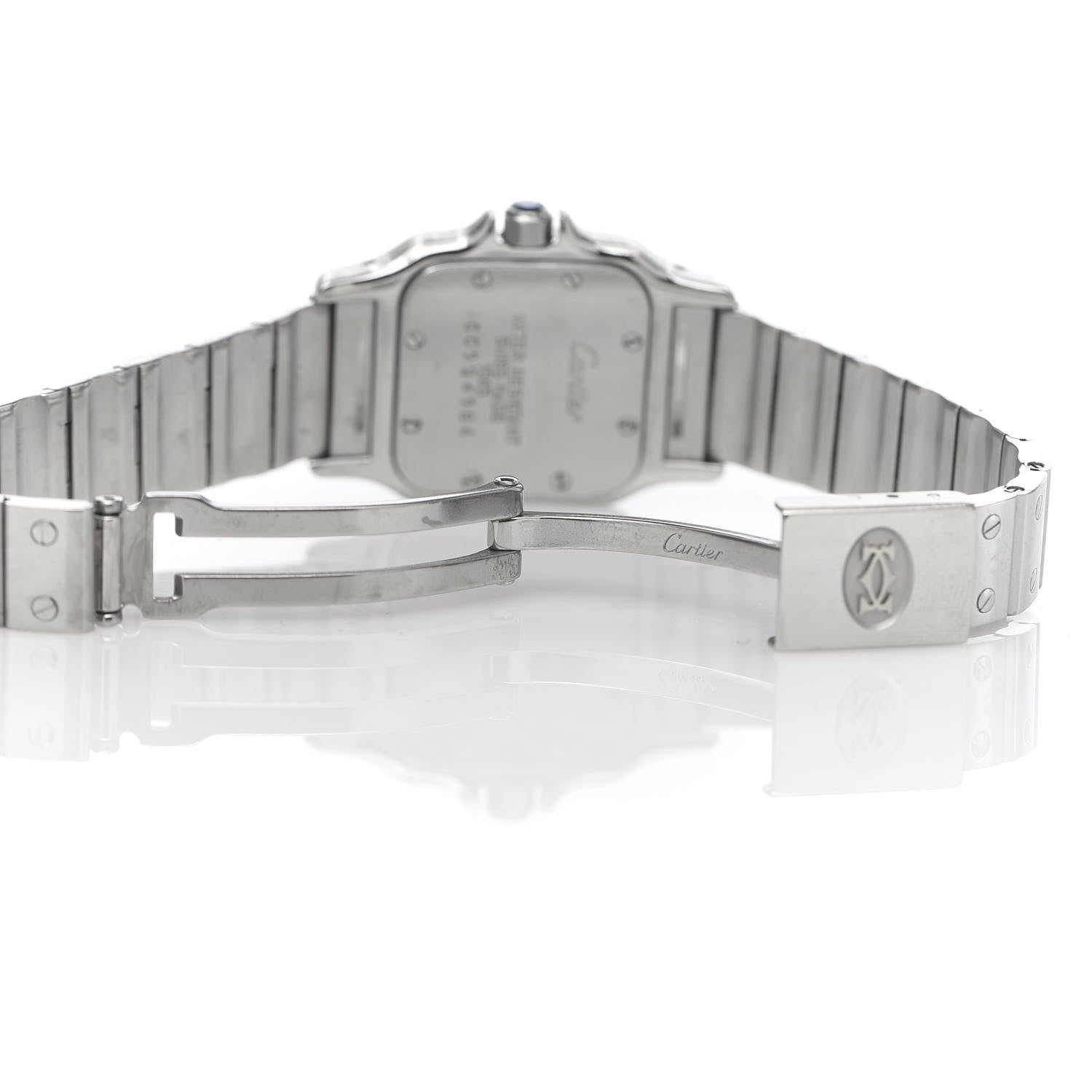 Cartier Stainless Steel 24mm Santos de Galbee Quartz Watch 6 of 6