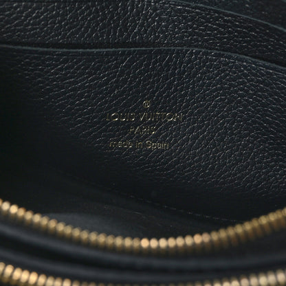 Louis Vuitton Empreinte Double Zip Pochette Black 7 of 9