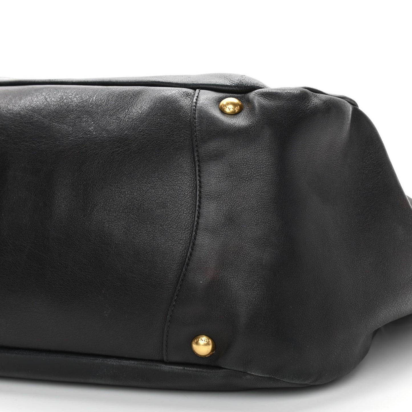 Soft Calf Chain Tote Black