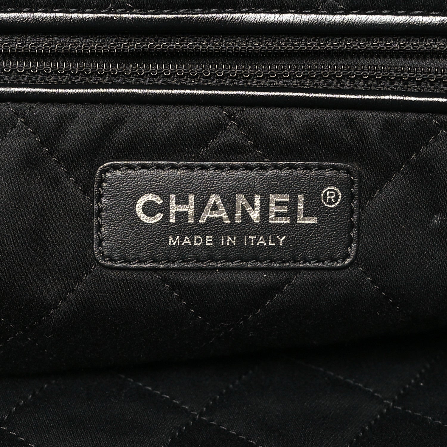 Chanel Shiny Caviar Quilted Monochrome Chanel 22 Black 7 of 10