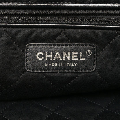 Chanel Shiny Caviar Quilted Monochrome Chanel 22 Black 7 of 10