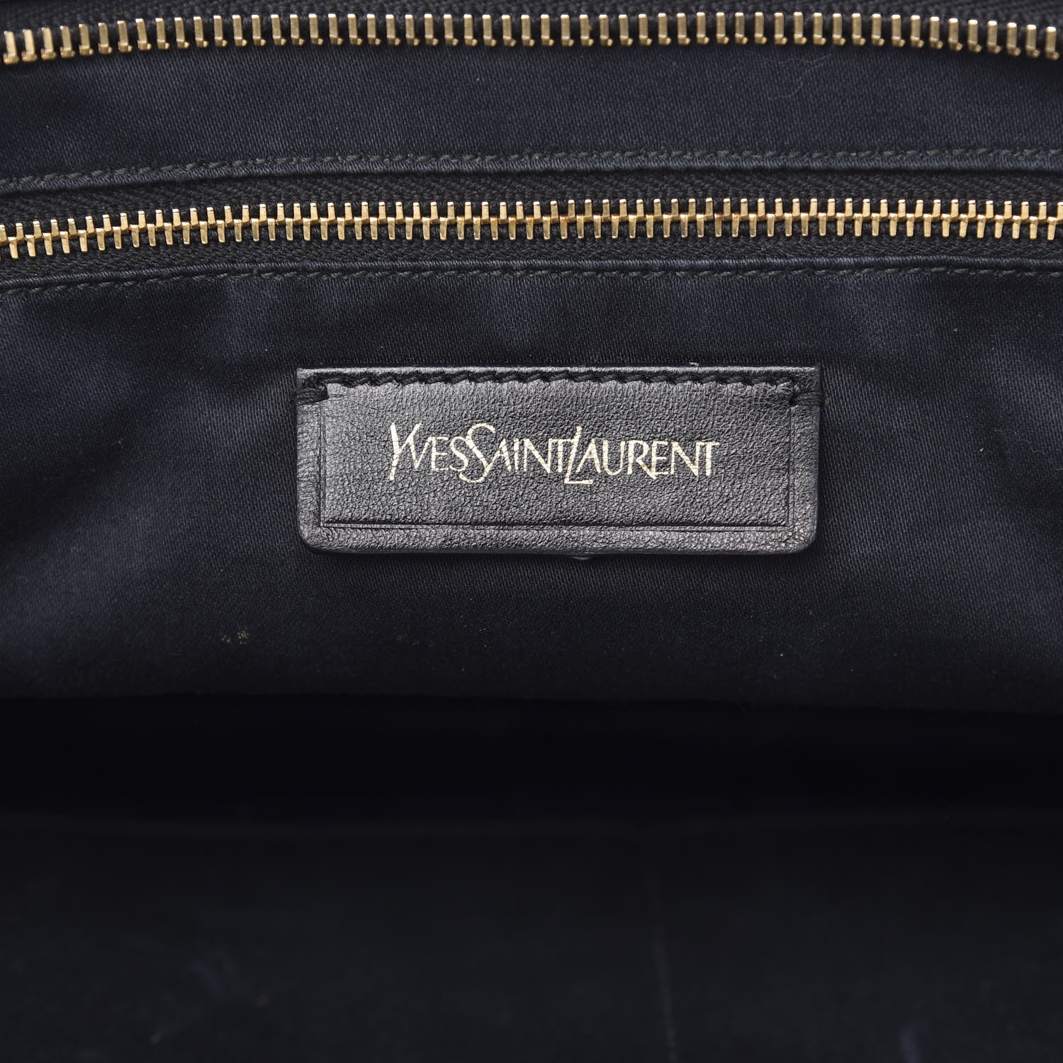 Saint Laurent Sheepskin Medium Cabas ChYc Black 6 of 15