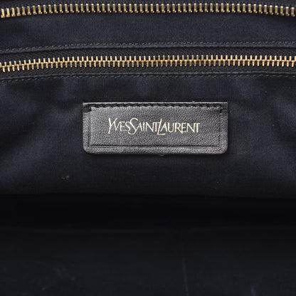 Saint Laurent Sheepskin Medium Cabas ChYc Black 6 of 15