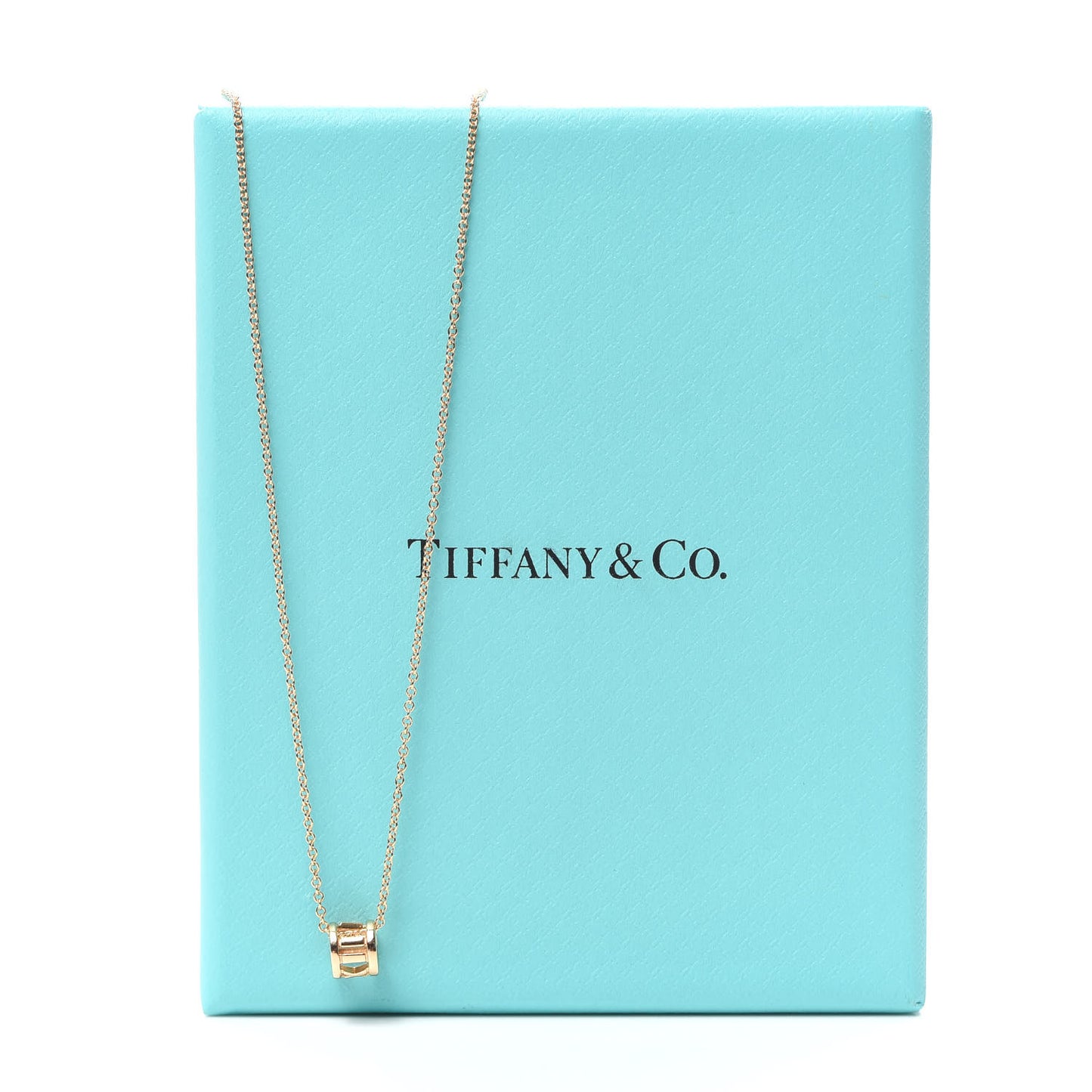 18K Rose Gold Atlas Open Pendant Necklace