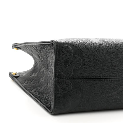 Louis Vuitton Empreinte Monogram Giant Onthego PM Black 8 of 9